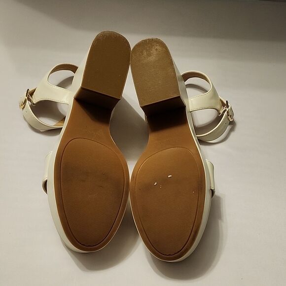 BRAND NEW NINE WEST BLOCK HEEL ROUND-TOE WOMEN'S PLATFORM SANDAL - Picture 13 of 16